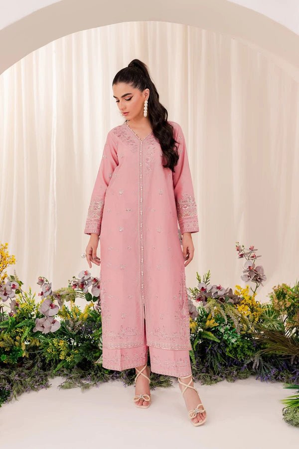 Afsana 2-Piece Embroidered Lawn Ensemble