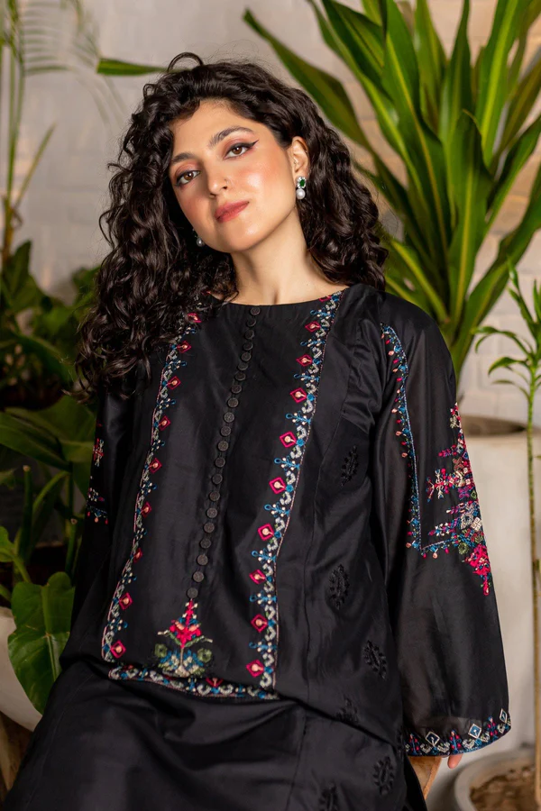 Aaliyah – 2 Piece Embroidered Lawn Suit - Image 3