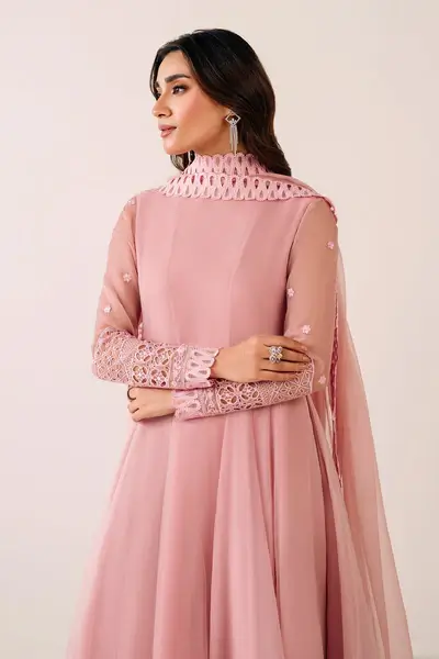 Aiza 3 Piece Stitched Embroidered Ensemble - Image 6