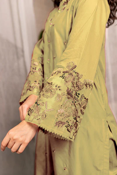 Afeefa – 2 Piece Black Elegant Embroidered Suit - Image 11