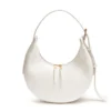 Claudia White Hobo Bag