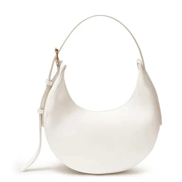 Claudia White Hobo Bag - Image 3