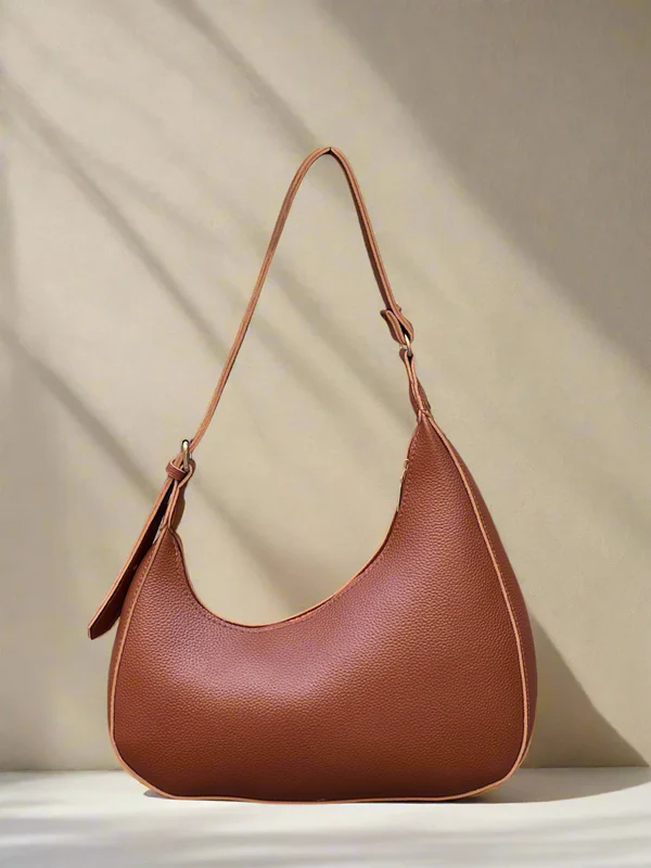 Luna Asymmetric Bag “Brown” - Image 3