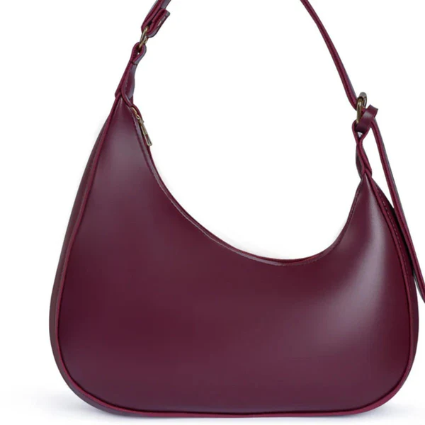 Luna Asymmetric Bag “Maroon” - Image 5