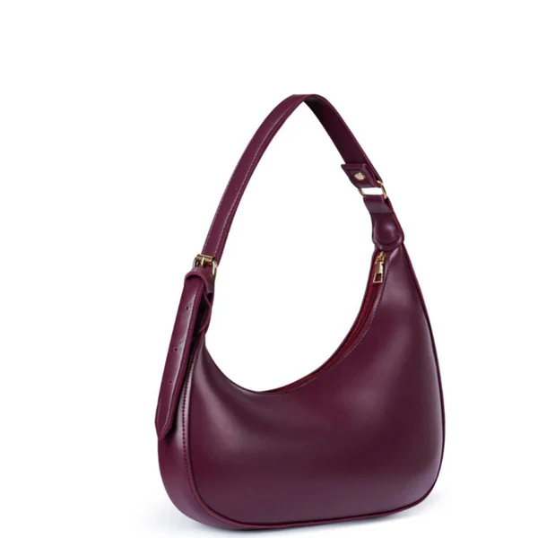Luna Asymmetric Bag “Maroon” - Image 4