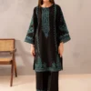 Misha Black 2Pc Embroidered Luxury Winter Lawn Outfit